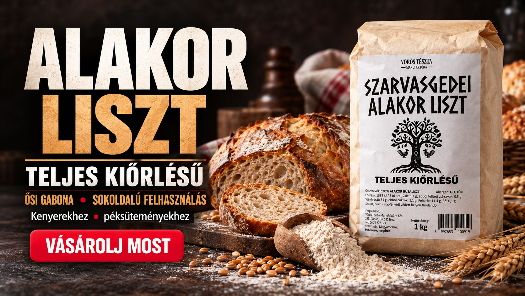 Vörös Tészta Webáruház
